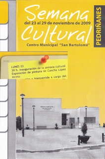 Agua salada. Centro Municipal San Bartolome, Pedriñanes, Murcia.