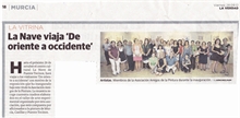 La Nave viaja "De oriente a occidente". La Verdad, Murcia.