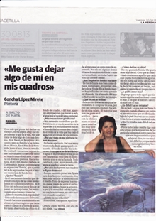 Tamiz. La verdad, Murcia