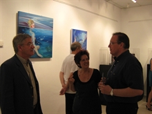 Las "Percepciones acuáticas" de López Mirete se instalan en la Casa de Cultura, elperiodic